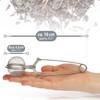 Wilhelm Sell® Stainless Steel Tea Strainer - Tea Infuser in