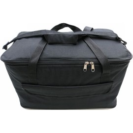 DEURA THICK PADDED SOFT INDIAN TABLA DRUM CARRY CASE Divider Partition Inside