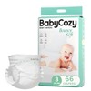 Baby Diapers Size 3(16-28lb),66 Count Babycozy Dry Disposable Diapers,Bouncy Soft