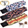Pack of 3 Male Dog Diapers 4 - Layers of