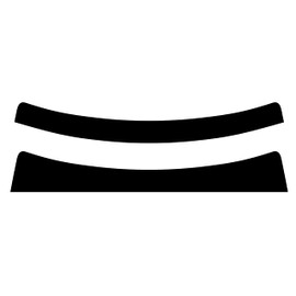 True Line Automotive Precut Sun Visor Window Tint Film Compatible with Nissan Pathfinder 4 Door SUV 2022-2024 - 5% Visor Only - Sunshade for Car Windshield - Sun Visor for Car Windows - Tint Kit