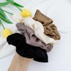 4 Pcs Large Scrunchie, Elastic Large Scrunchies for Women，Oversized Scrunchie,