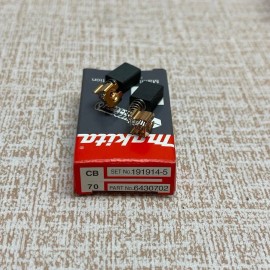 MAKITA SET 191914-5 PART 6430702 CARBON BRUSHES CB70 OEM