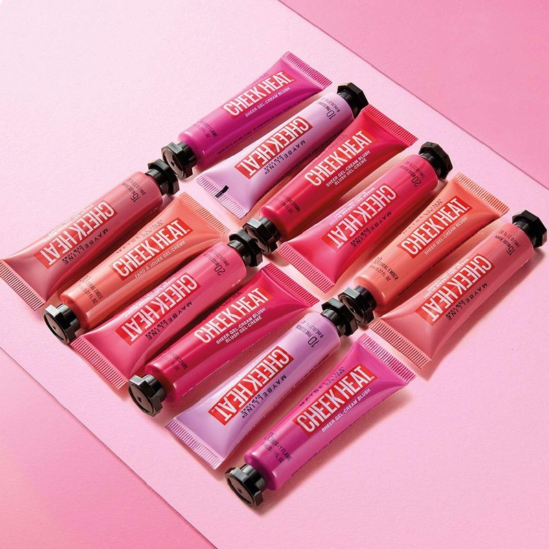 Maybelline Cheek Heat Water Infused Hydrating Gel Sheer Blusher, 15
