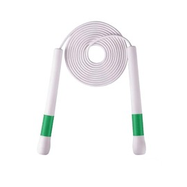 YUEDONG Ergonomic Jump Rope for Adults – Choose 3mm Steel Core (HIIT/Outdoor) or 4mm Nylon Core (Speed/Double Unders), Non-Slip 7.7” Handle, Quick Adj