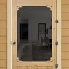 Kimberly Bay Screen Door Hardware Kit with Self-Closing Hinges, Black