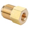 Brass Pipe Adapter - 1/4" SAE Female to 1/2" SAE
