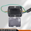 CARROFIX Vehicle-Specific Wiring 4-Way Flat Trailer Hitch Harness for Honda
