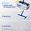 Clorox Disinfecting Wet Mopping Cloths, Rain Clean, 24 Wet Refills