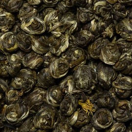 BigTeaHouse Jasmine Pearls Organic Green Loose Tea 1 Lb