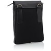 Madijack Soup No. 76158 MJS Men's Shoulder Bag, Black, Small,
