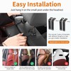 Cozioz Car Backseat Multifunctional Cup Holder Organizer with Tissue Box