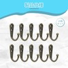BLOOPIC Antique Style Wall Hanging Hooks Hooks Hardware Set of