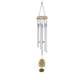 Enesco Our Name is Mud Happy Retirement Hanging Wind Chime, 27.95 Inch, Multicolor