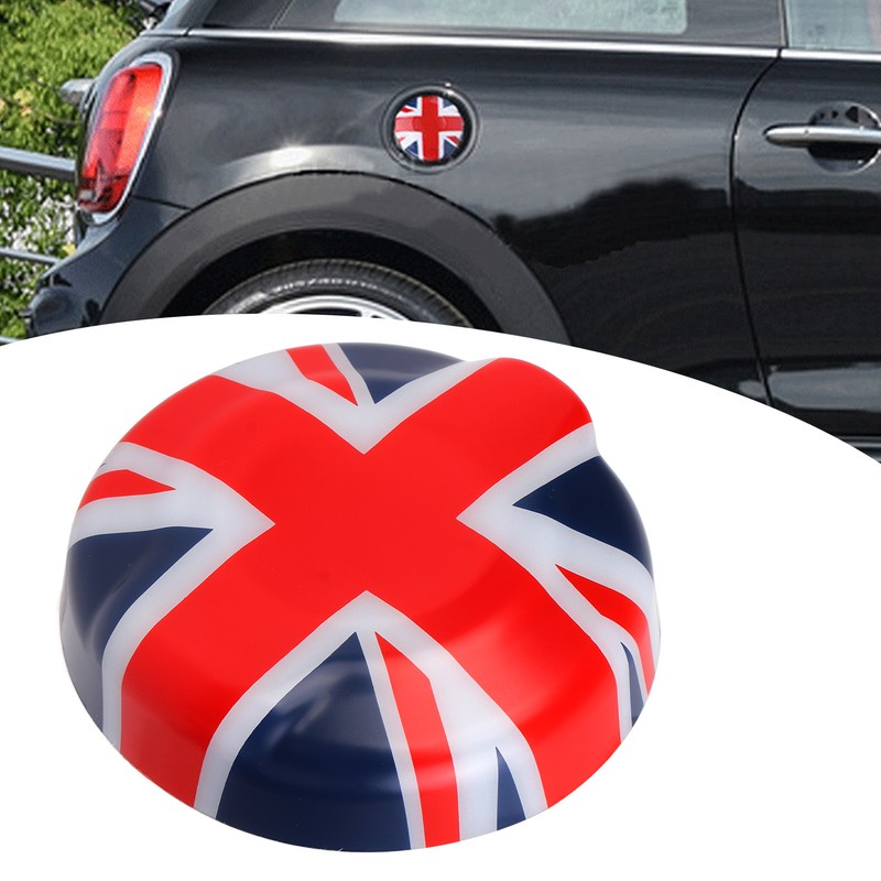For UNION JACK Design Fuel Tank Cap Trim Protective Replacement
