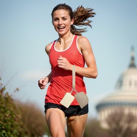 SUIKIHUM Dual Pouch Wristlet Wallets for Women, Coin Purse Zip Around Wristlet Pouch, Portable Zipper Wristlet Nylon for Daily Travel Walking, Khaki