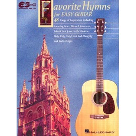 Favorite Hymns for Easy Guitar Sheet Music Easy Guitar NEW 000702041