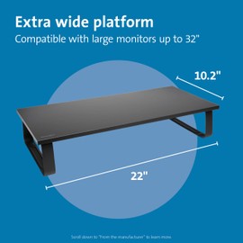 Kensington Extra Wide Monitor Stand (K55726WW)