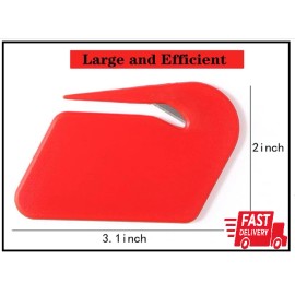 OZXTYO 3 Pack Magnetic Letter Opener Envelope Slitter for Refrigerators Cabinets