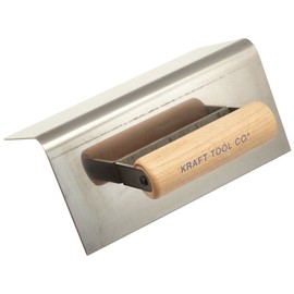 Kraft Tool CF178 1/2-Inch Radius Outside Step Tool with Wood Handle, 8 x 4-Inch