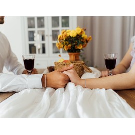 Lcherry You Are Enough Morse Code Bracelet Pinky Promise Couple Distance Matching Adjustable Bracelet Friendship Gifts for Women 2 Pieces