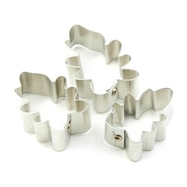 MyTinyWorld Set of 3 Metal Sanadu Leaf Sugar Craft Cutters