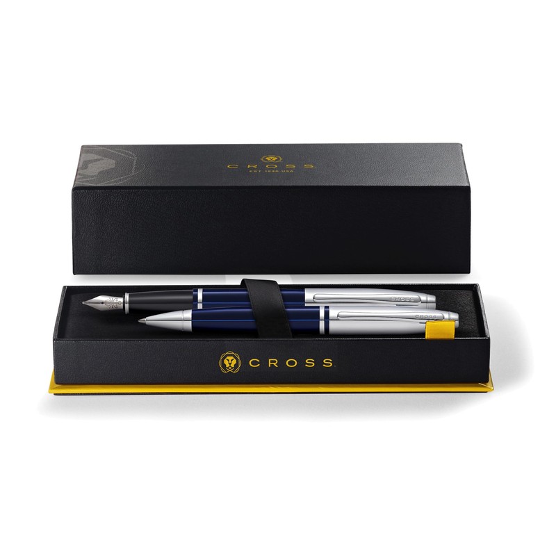 Cross Calais Ballpoint Pen and Fountain Pen Gift Set (M