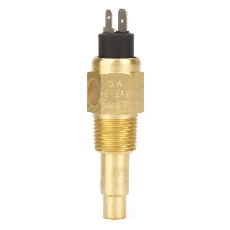 Tgoon Engine Water Temp Sensor, Brass Engine Water Temperature Sensor