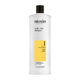 Nioxin Cleanser Shampoo System 1 for Fine Hair with Light Thinning, 33.8 Ounce