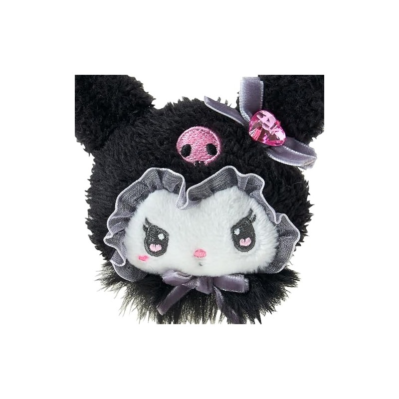 Sanrio 552127 Face Shaped Hair Clip, Chrome, Polyester, Steel, For