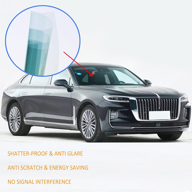 80% VLT Nano Ceramic Window Film 99% Anti UV Front