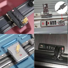 TSA Key TSA002 007 Lock Key Set of 2 with Key Ring Travel Bag Luggage Suitcase Key Master Key Spare Key Compatible TSA002 TSA007 Key