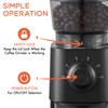 Ollygrin Coffee Grinder Electric, Conical Burr Coffee Bean Grinder with