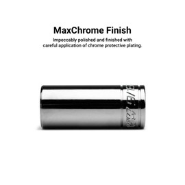 Capri Tools 1/4 in. Drive 6-Point Socket Set (Shallow & Deep Set / 3/16-9/16 in.)