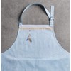 Maison d'Hermine 100% Cotton 1-Piece Kitchen Apron with Adjustable Neck