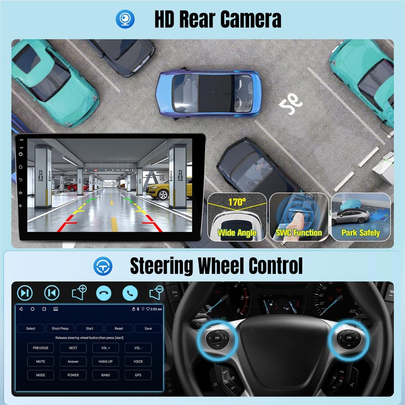 Leadfan 9inch Touch Screen for Hyundai Elantra 2014 2015 2016,