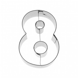 Stainless Steel Cookie 抜型 Numbers (5 – 9) 8 mq – GB – 196636