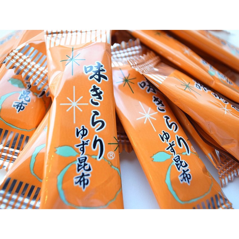 (Prime) Economical Ajiriri (sugar yuzu kombu, from Hokkaido), 17.6 oz