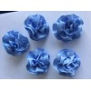 Unbranded Carnation Shaped Lapel Stud Pin - Cornflower Blue Ribbon