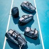 HEAD Djokovic Backpack for Racquet Sports in Anthracite/Black
