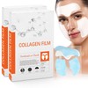 Shefave Forehead Wrinkles Smoothing Collagen Mask Face, Anti-Ageing Face Masks