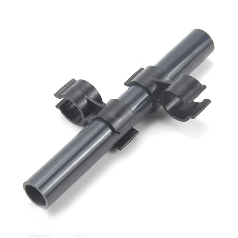 SCRTB Double Pipe Clamp 10 Pcs Pipe Clamp Connection,Shelf Pole