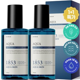 Marchen 1+1 Homme Aqua Skin Toner 200ml Men's Large Size Hydration Soothing Moisturizing / 1+1 옴므 아쿠아 스킨 토너 200ml 남성 남자 대용량 수분 진정 보습