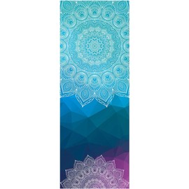 Buona Vita Yoga Towel, Yoga Rug, Anti-slip, Yoga Towel, 72.0 x 25.6 inches (183 x 65 cm), Water Absorption, Quick Drying, Lightweight, Washable, Durable, Quick Drying, Water Absorbent, Convenient to