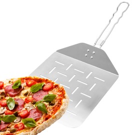 bremermann Pizza Server, Folding Handle, Stainless Steel, Approx. 24 x 55 cm
