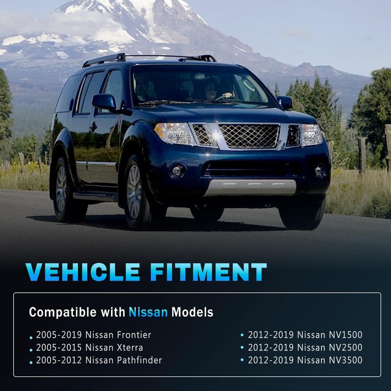 Pair Left Right Engine Valve Covers Compatible with 2005-2019 Nissan