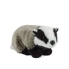 Living Nature Badger Plüschtier aus Dachs. 27 cm.