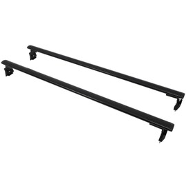 SCITOO Roof Rack Cross Bar 165LBS Compatible with for Jeep Wrangler 2007-2019 2 Roof Cross Bars Black