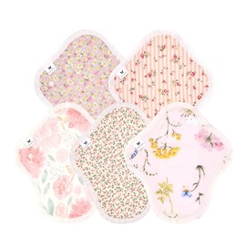 Panty Liner NO 3 Cloth Napkins for Weapons v09 Pastel Pink Set of 5