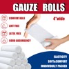 KIWAEZS 24 Pack Gauze Rolls Bandages 4 ” x 4.1